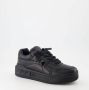 Valentino Garavani Zwarte leren Stud Baskets Lente-Zomer 2025 Black Heren - Thumbnail 6