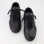 Valentino Garavani Zwarte leren Stud Baskets Lente-Zomer 2025 Black Heren - Thumbnail 9