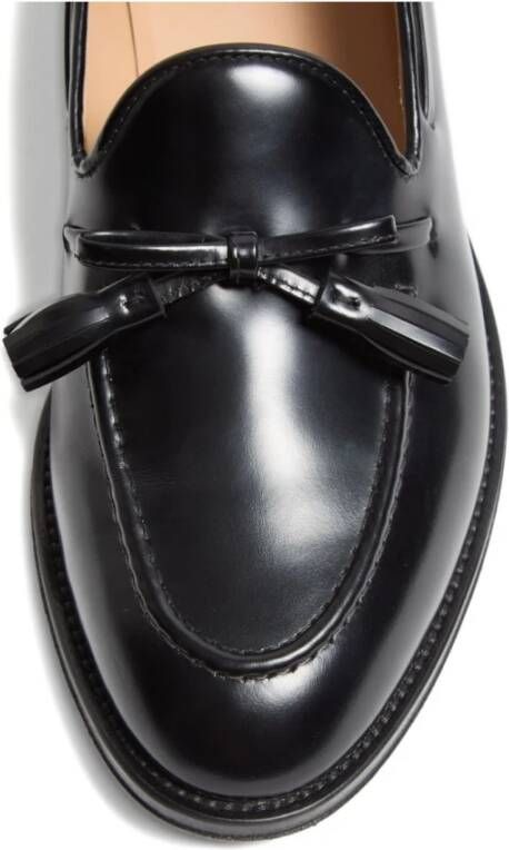 Valentino Garavani Zwarte Loafer Schoenen voor Mannen