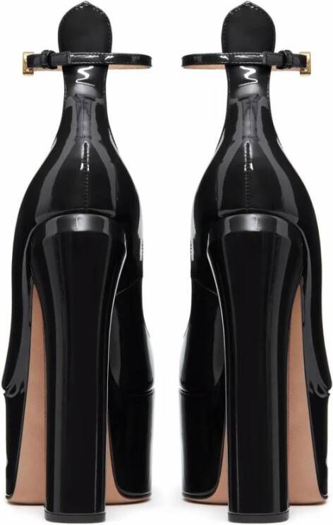 Valentino Garavani Tan-Go Platform Pumps Black Dames
