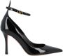 Valentino Garavani Zwarte Rockstud Enkelband Hakken - Thumbnail 2