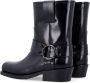 Valentino Garavani Zwarte Rockstud Leren Biker Enkellaarzen - Thumbnail 2