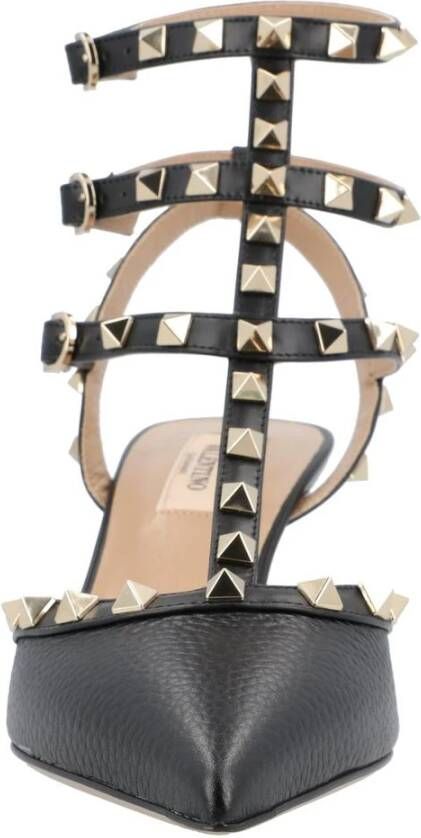 Valentino Garavani Zwarte Rockstud PointToe Pumps