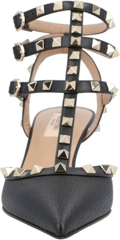 Valentino Garavani Zwarte Rockstud Pump Hakken