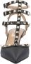 Valentino Garavani Zwarte Rockstud Pumps Hakken - Thumbnail 2