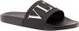 Valentino Garavani Zwarte Ronde Neus Slides Sandalen Black Heren - Thumbnail 2