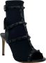 Valentino Garavani Rockstud Sock Hak Sandalen Black Dames - Thumbnail 6