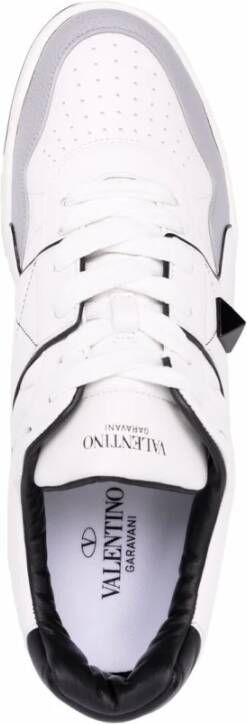 Valentino Garavani Zwarte Sneakers Aw23 Multicolor Heren