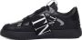 Valentino Garavani Zwarte Sneakers met Logo Details Black Heren - Thumbnail 12