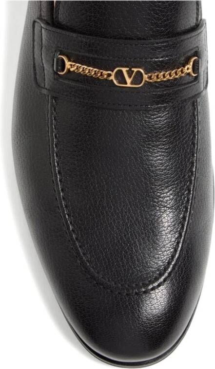 Valentino Garavani Zwarte Suède Loafers voor Mannen