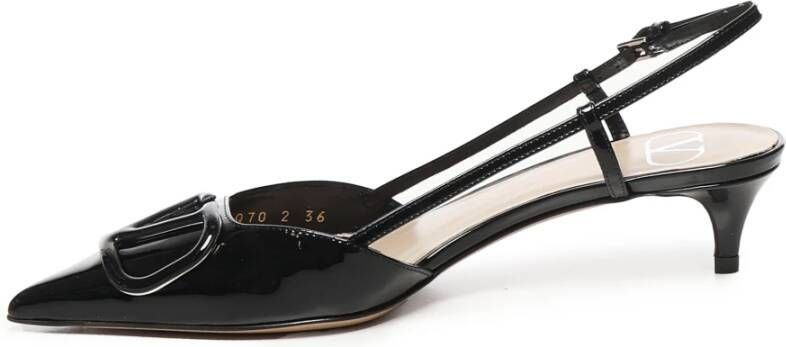 Valentino Garavani Zwarte VLogo Signature Hak Schoenen