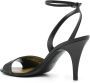 Valentino Garavani Stiletto leren sandalen met VLogo-plaatje Black Dames - Thumbnail 6