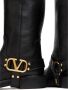 Valentino Garavani Zwarte VLogo Signature Square Toe Laarzen Black Dames - Thumbnail 7