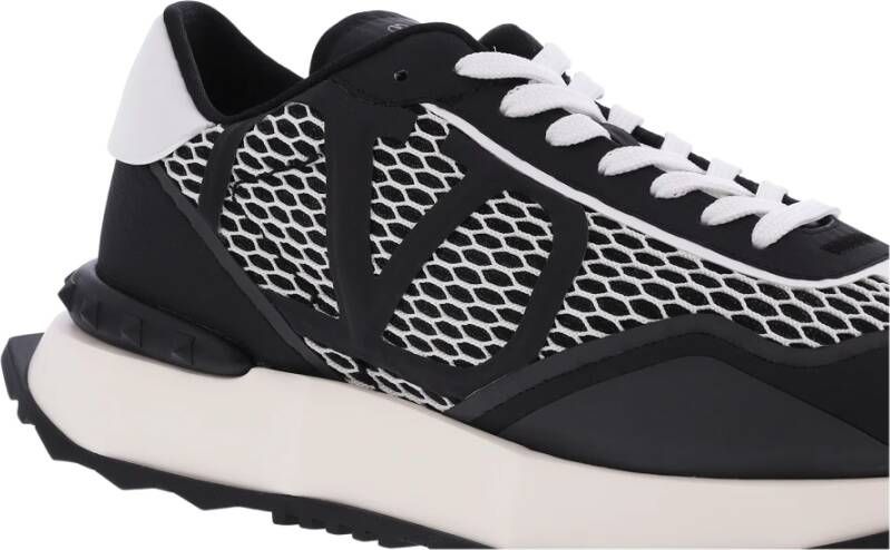 Valentino Heren NetRunner Sneaker Zwart Wit Multicolor Heren