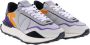 Valentino Garavani Synthetisch Leren Sneakers voor Heren Grijs Heren - Thumbnail 2