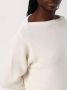 Valentino Ivoor Kleurige Boot Hals Pullover Trui - Thumbnail 2