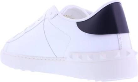 Valentino Leren Sneaker White Heren