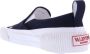Valentino Logo Slip on Sneakers Zwart Wit Black Heren - Thumbnail 2