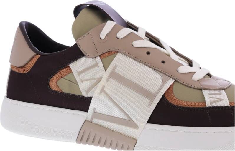 Valentino Netrunner Sneaker Bruin Heren