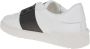 Valentino Garavani Open leren sneakers met voorsluiting White Heren - Thumbnail 15