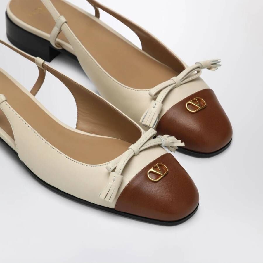 Valentino Puntige Ballerina Platte Schoenen