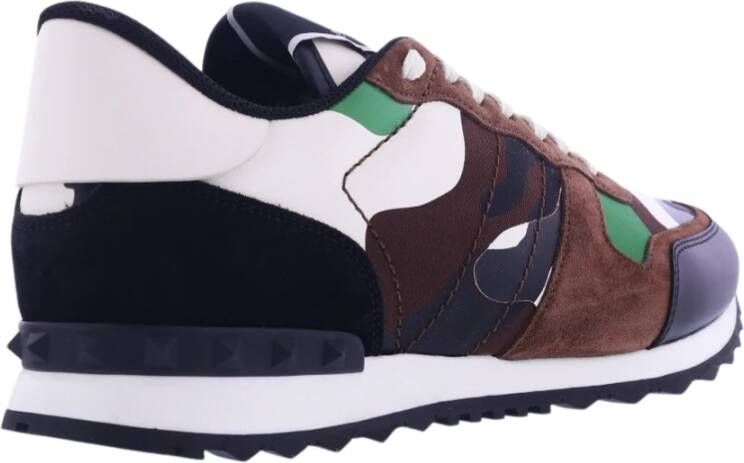 Valentino RockRunner Sneaker Bruin Groen Multicolor Heren