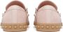 Valentino Roze Suède Loafers met Rockstud Details Pink Dames - Thumbnail 3