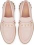 Valentino Roze Suède Loafers met Rockstud Details Pink Dames - Thumbnail 4