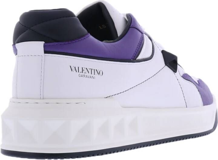 Valentino Garavani Leer.4 Leren Sneakers voor Heren Wit Heren