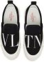 Valentino Vltn Logo Slip on Sneakers Black Heren - Thumbnail 6