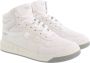 Valentino Garavani One Stud Mid-Top Sneakers White Heren - Thumbnail 2