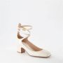 Valentino Elegante Decollete Schoenen voor Vrouwen White Dames - Thumbnail 3