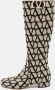 Valentino Vintage Pre-owned Canvas boots Beige Dames - Thumbnail 2