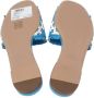 Valentino Vintage Pre-owned Canvas sandals Blue Dames - Thumbnail 5