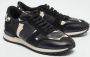 Valentino Vintage Pre-owned Canvas sneakers Black Dames - Thumbnail 4