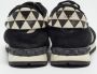 Valentino Vintage Pre-owned Canvas sneakers Black Dames - Thumbnail 5