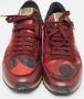 Valentino Vintage Pre-owned Canvas sneakers Red Heren - Thumbnail 3