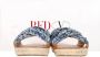 Valentino Vintage Pre-owned Denim sandals Blue Dames - Thumbnail 2