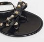 Valentino Vintage Pre-owned Fabric flats Black Dames - Thumbnail 8