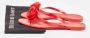 Valentino Vintage Pre-owned Fabric flats Red Dames - Thumbnail 9