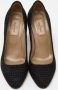 Valentino Vintage Pre-owned Fabric heels Black Dames - Thumbnail 3