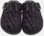 Valentino Vintage Pre-owned Fabric mules Black Dames - Thumbnail 2