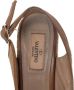 Valentino Vintage Pre-owned Fabric sandals Beige Dames - Thumbnail 6