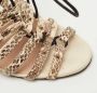 Valentino Vintage Pre-owned Fabric sandals Brown Dames - Thumbnail 7