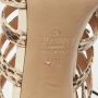 Valentino Vintage Pre-owned Fabric sandals Brown Dames - Thumbnail 8