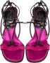 Valentino Vintage Pre-owned Fabric sandals Pink Dames - Thumbnail 2