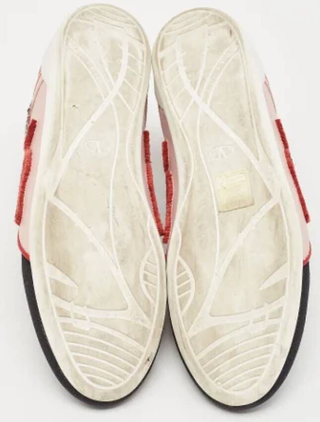 Valentino Vintage Pre-owned Fabric sneakers Black Dames
