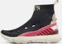Valentino Vintage Pre-owned Fabric sneakers Black Dames - Thumbnail 2