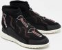 Valentino Vintage Pre-owned Fabric sneakers Black Dames - Thumbnail 4
