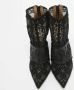 Valentino Vintage Pre-owned Lace boots Black Dames - Thumbnail 3